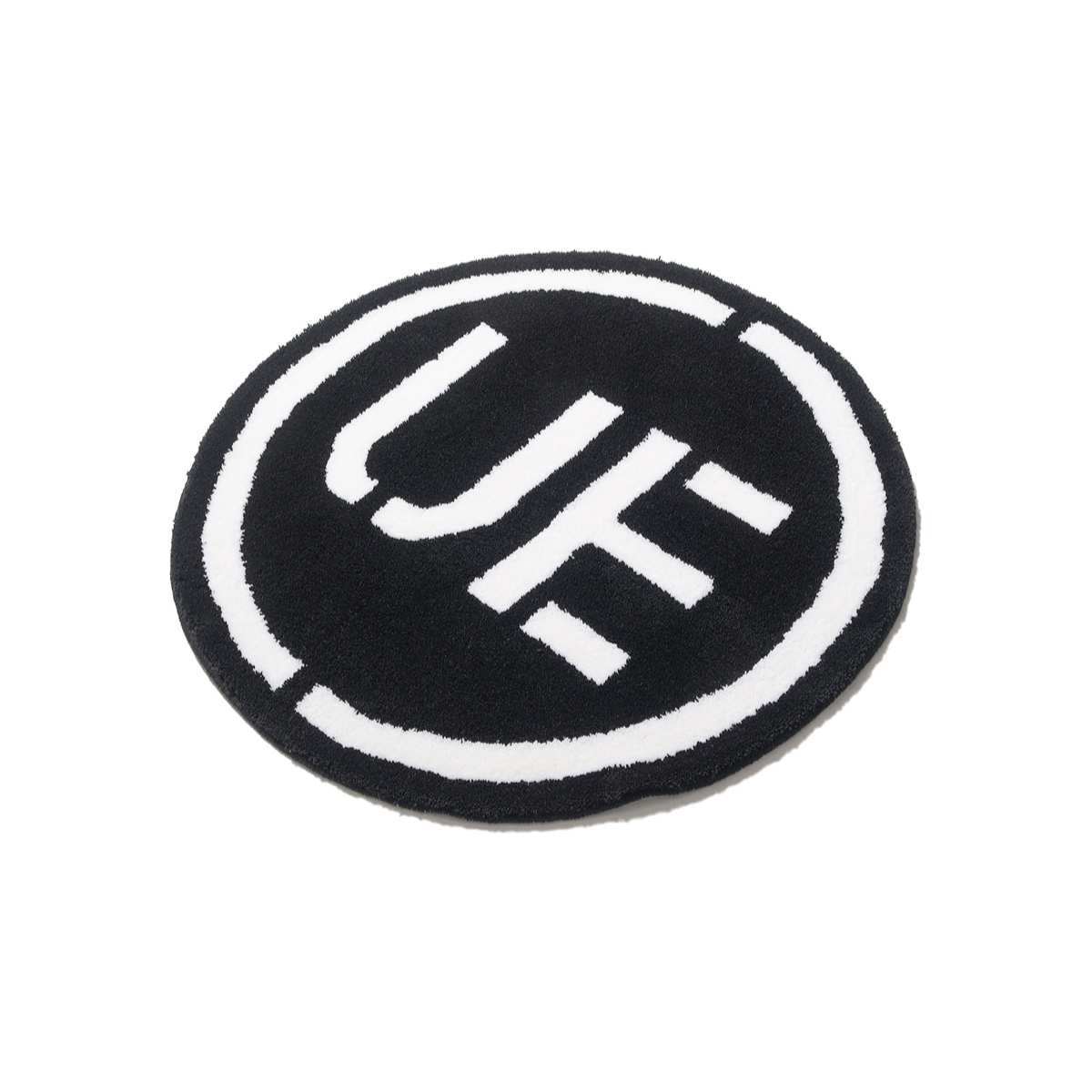 uniform experiment / CIRCLE RUG MAT (Black)